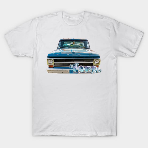 1967 Ford F100 Ranger Pickup Truck T-Shirt by Gestalt Imagery